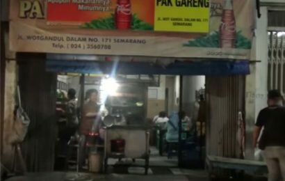 Kelezatan Bakmi Jawa Pak Gareng Disukai Pejabat dan Selebriti